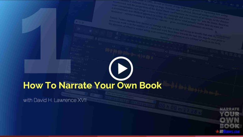 How to Narrate Your Own Book—Resource 1 of 3